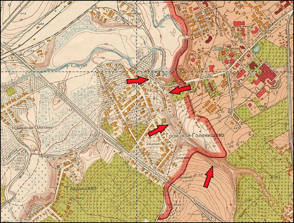 План москвы 1952 года