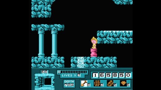 Dendy Famicom Nintendo Nes 8 bit Digger The Legend of the Lost City Cavern 6