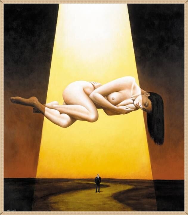 © Рафал Олбински (Rafał Olbiński). Солнце.