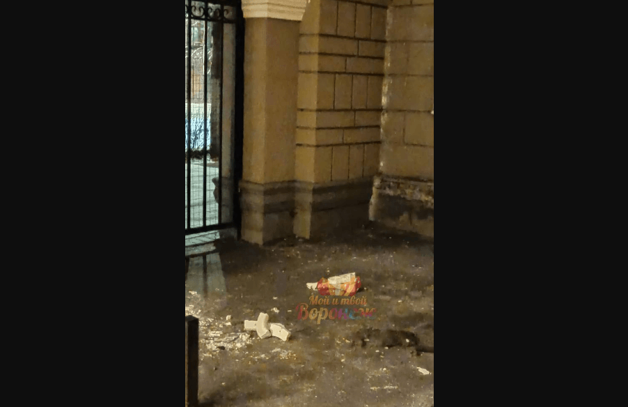    Последствия дождей для дома на Феоктистова, 6. Фото: скриншот поста в соцсети