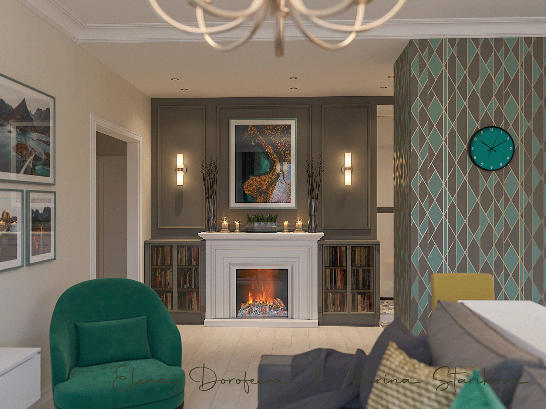 услуги дизайн интерьера