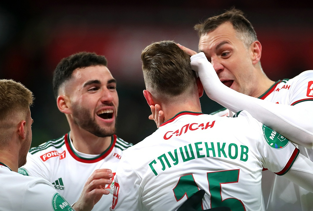 Артем Дзюба был на виду в матче против "Краснодара". Фото: ФК "Локомотив"