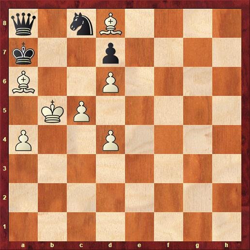 Ход белых. Ничья.