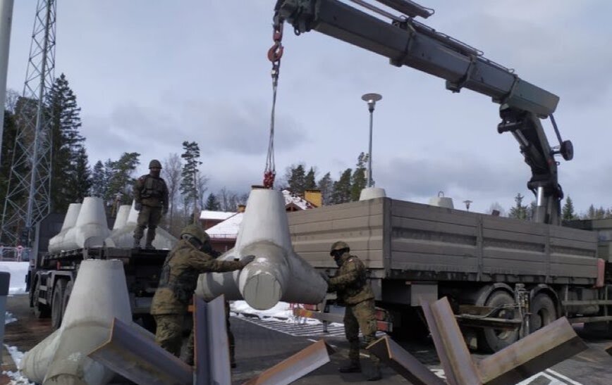 В Литве начали строить центры укреплений на границе с Беларусью ...
