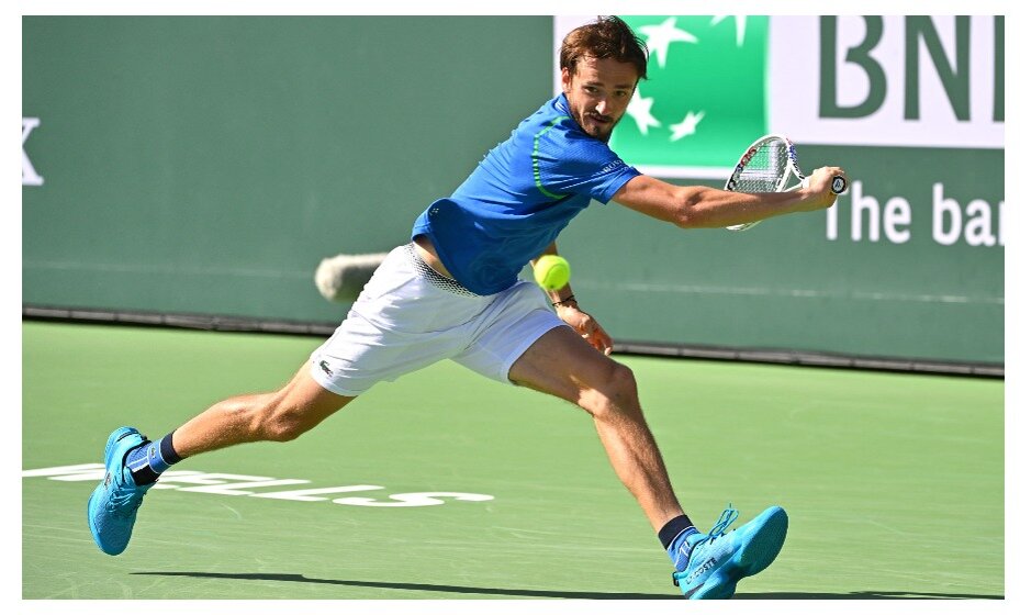    Даниил Медведев поднялся на одну позицию в рейтинге ATP. Фото: Reuters