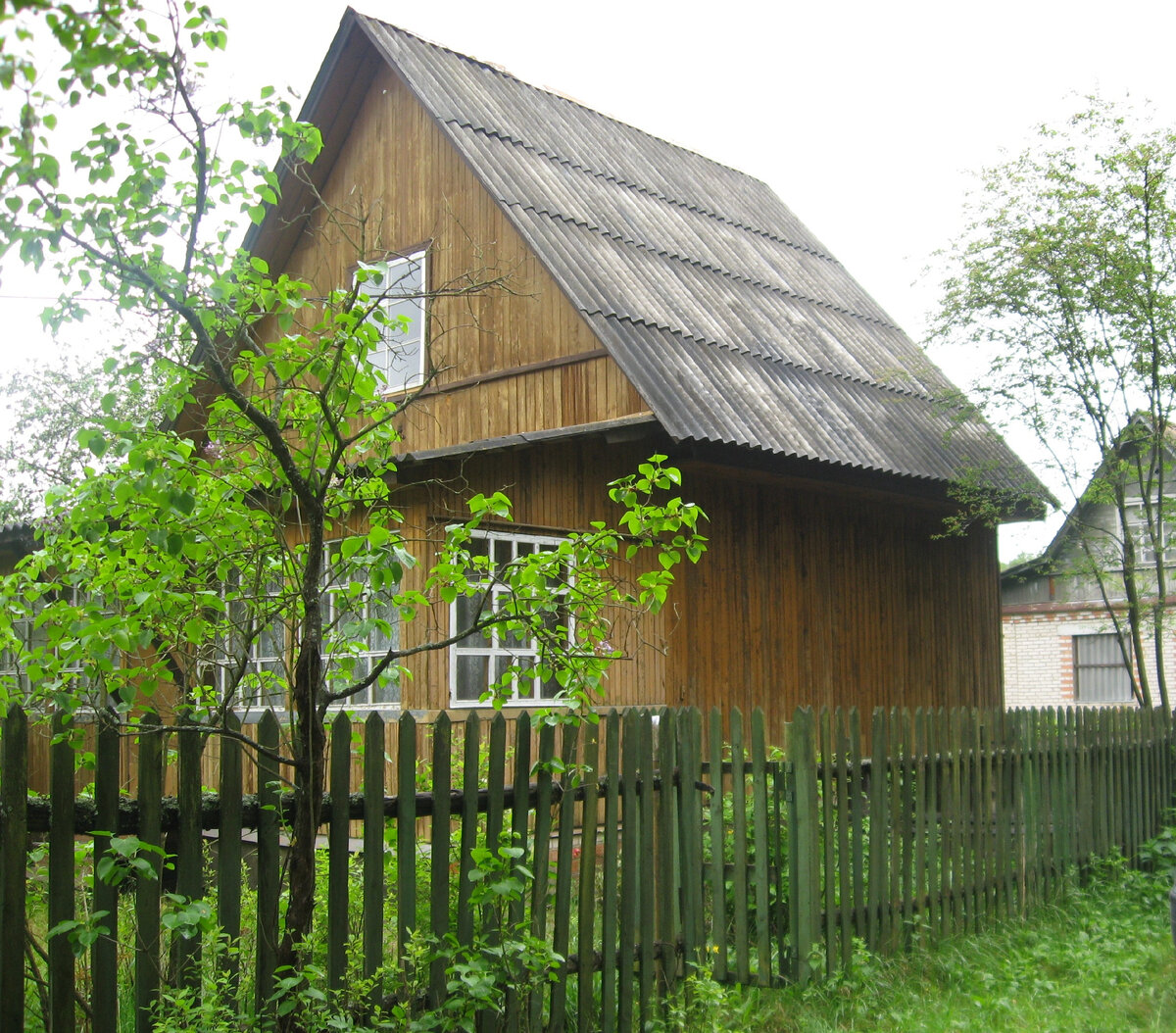 Дача родителей мужа в дальнем Подмосковье. Образцовый порядок на 6 сотках.