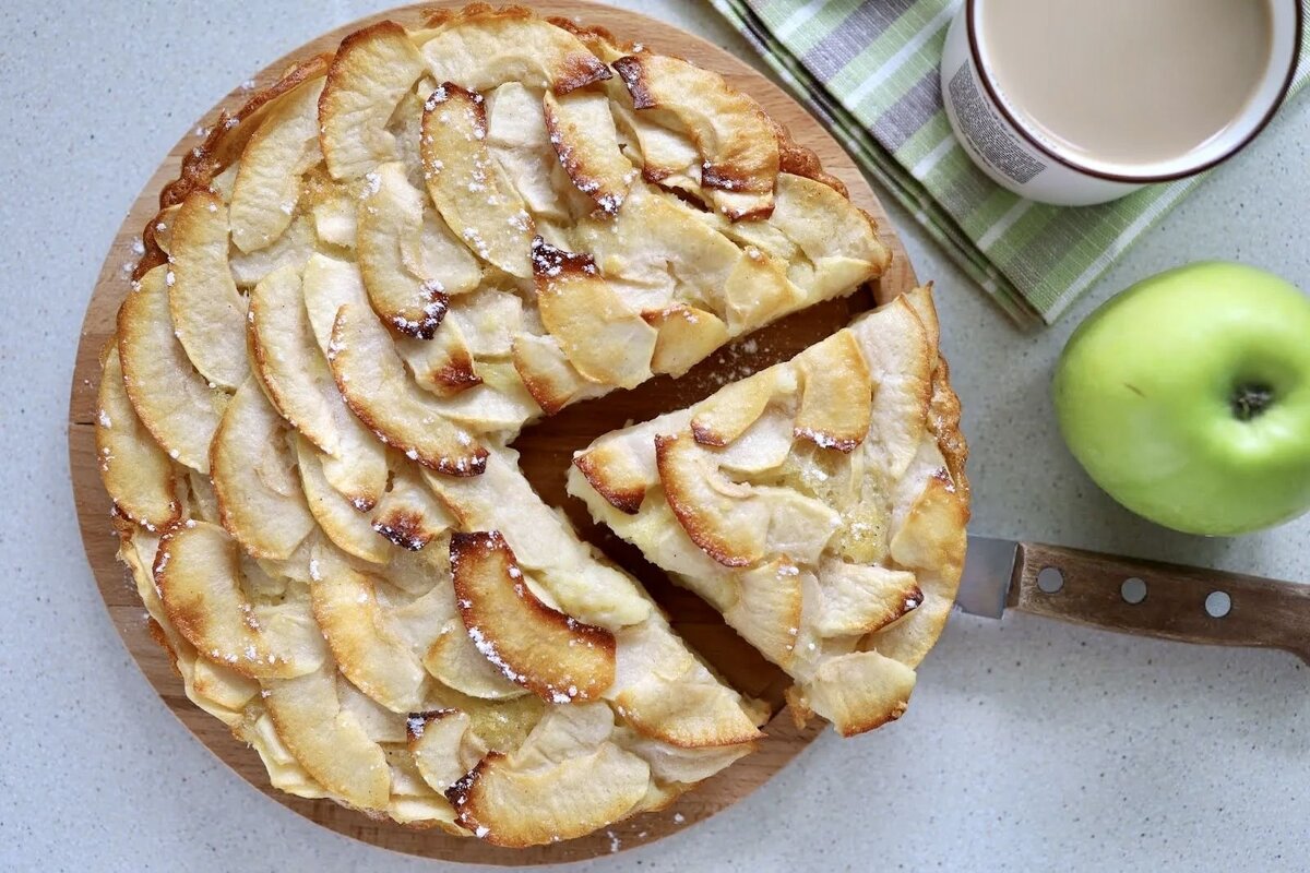 Пирог из яблок