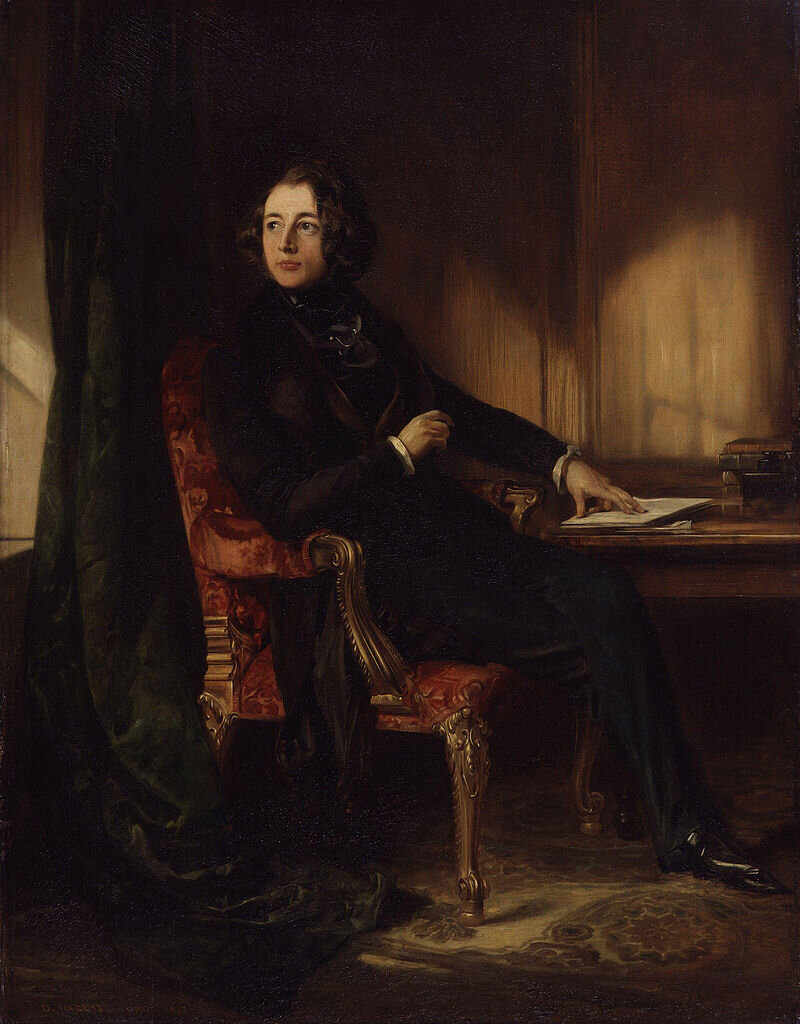 Дэниел Маклиз "Молодой Чарльз Диккенс", 1839 год. 