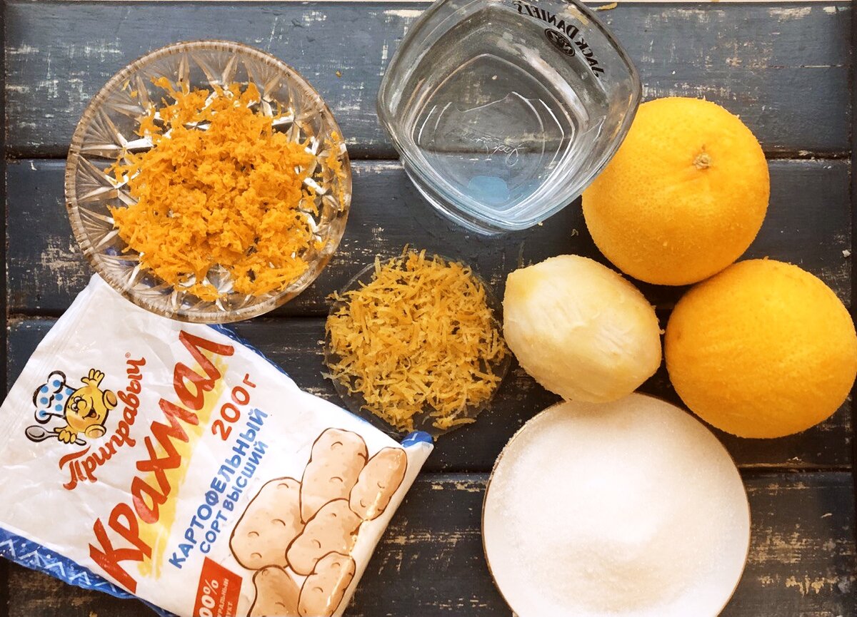 Кисель из цитрусовых