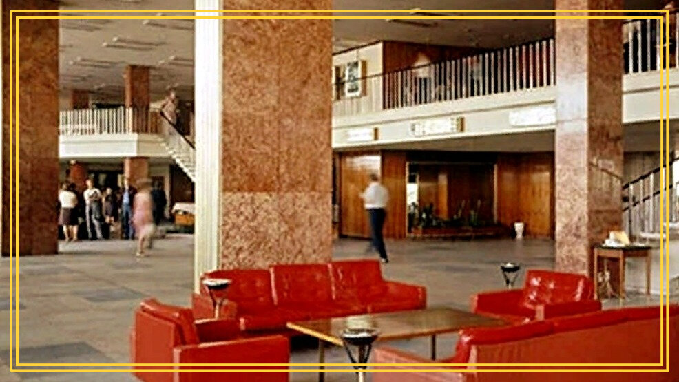 Интерьер гостиницы "Россия". Яндекс картинки