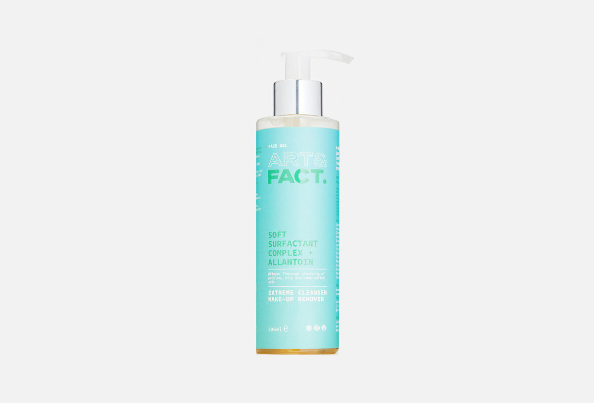 Гель для умывания ART & FACT soft surfactant complex + allantoin face gel. Цена: 600р