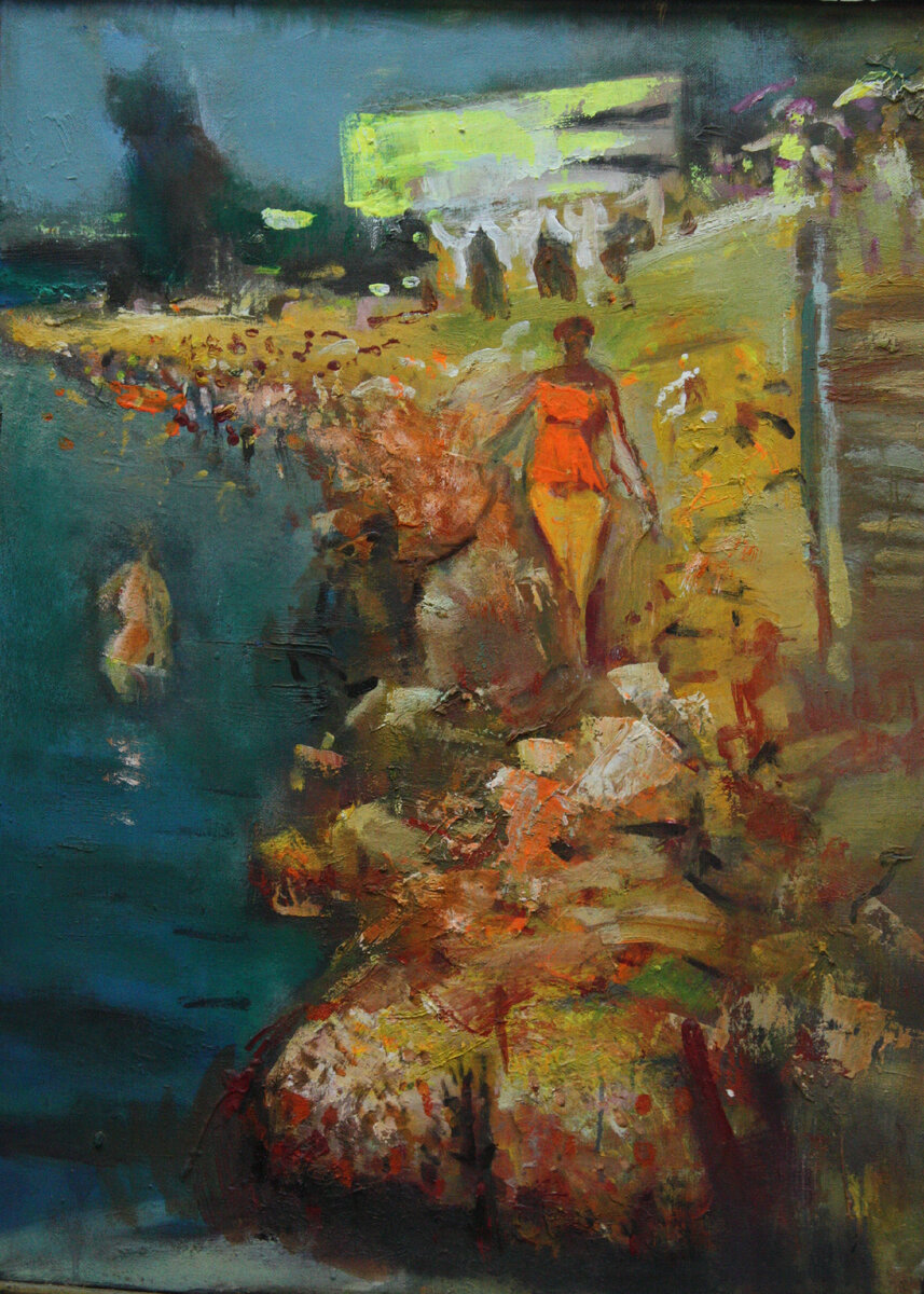 Картина Анатолия Власова и я на ней