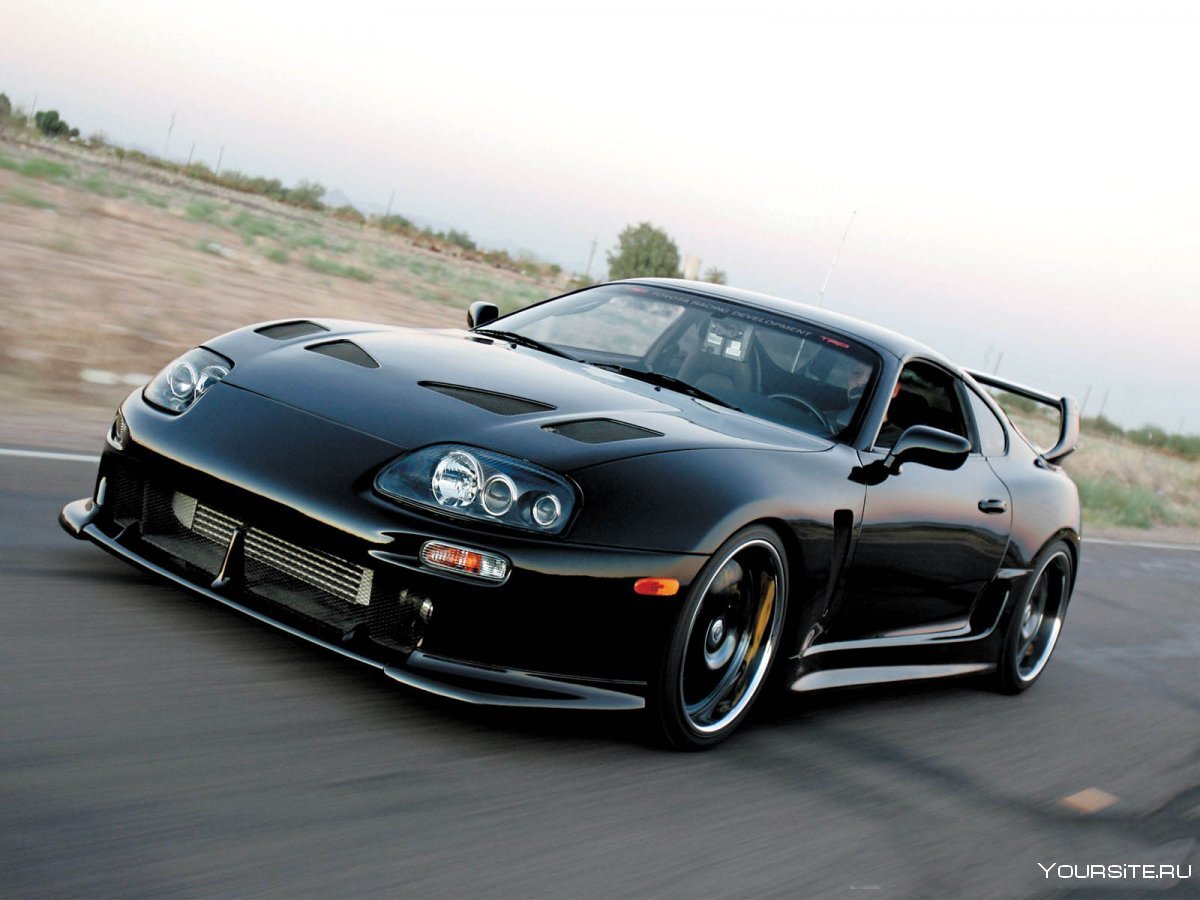 Toyota Supra -     Tire Trails  