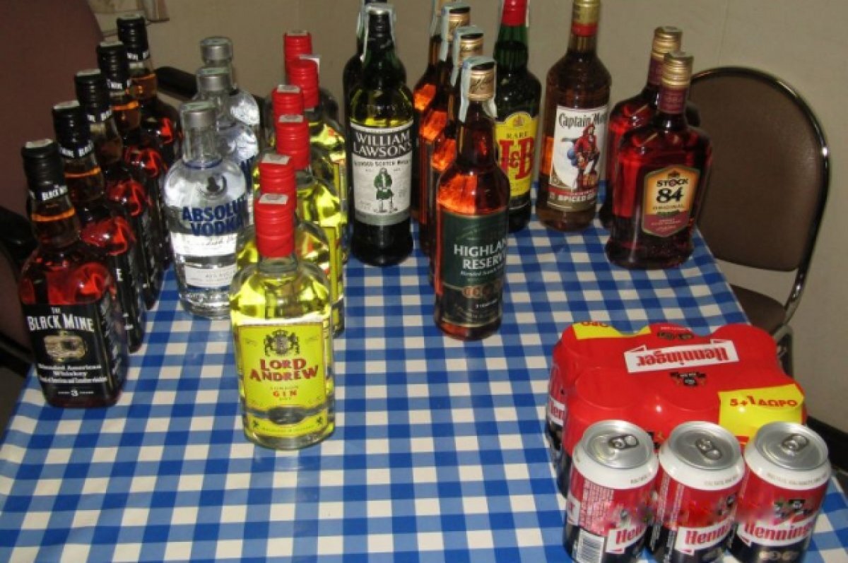    19,8 литров алкоголя моряки попытались на судне провезти в Финляндию