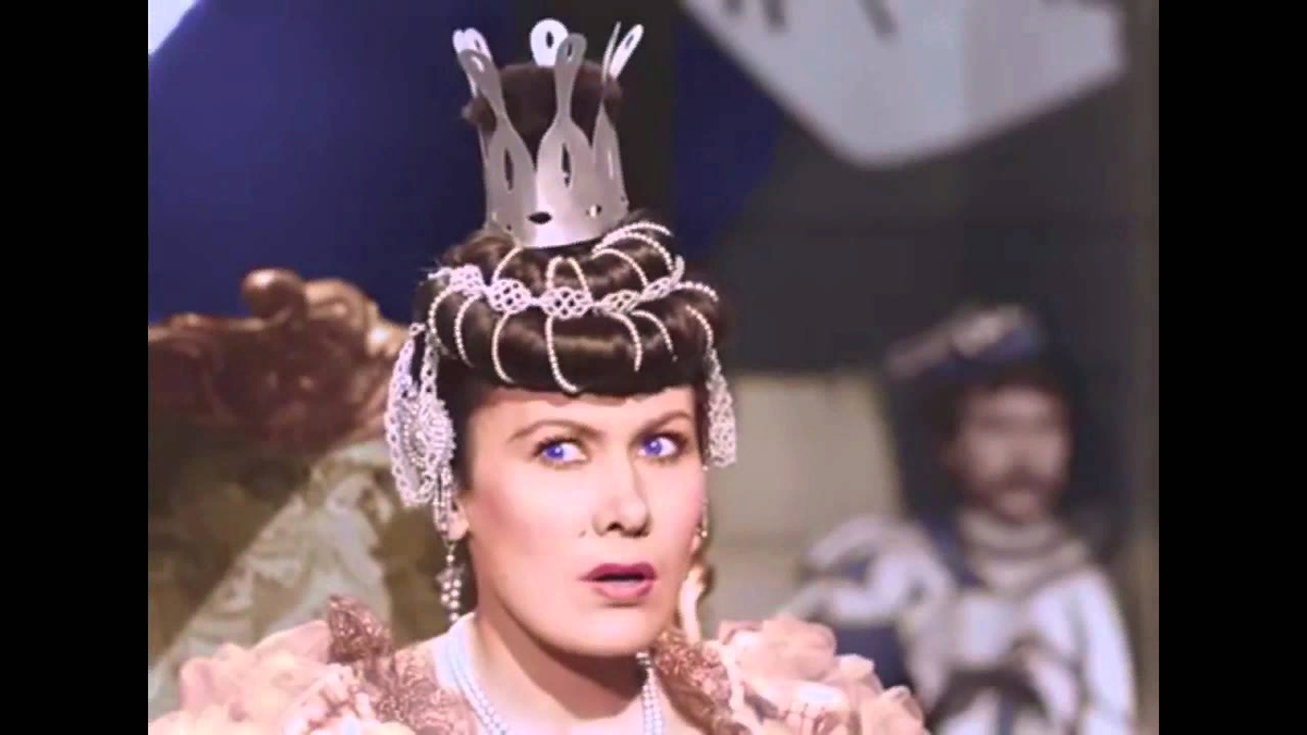 Кадр из фильма "Золушка", 1945