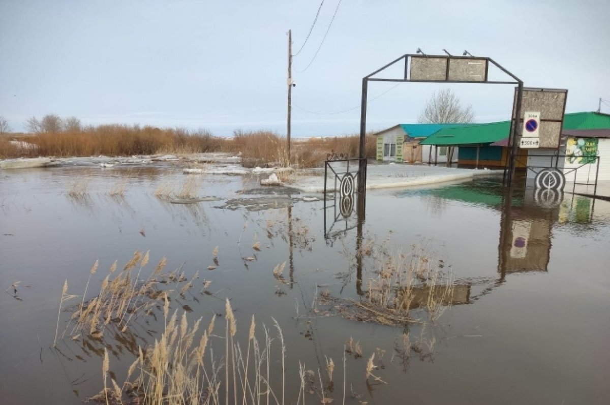    В Челябинской области затопило Аркаим