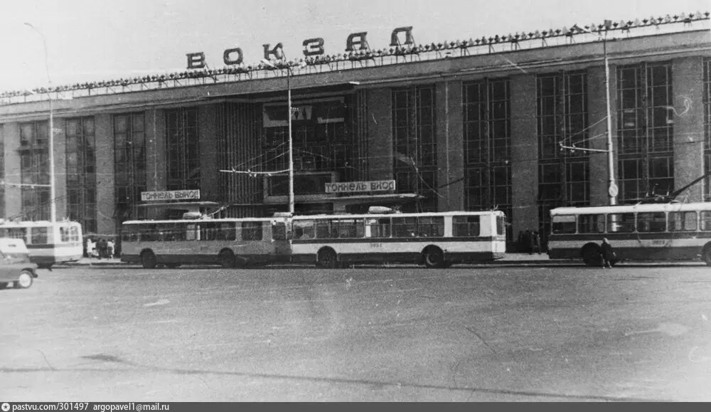 Южный вокзал, Ташкент 1970г. (фото из открытых источников)