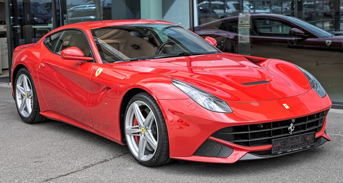 First car автомобиль Ferrari f12