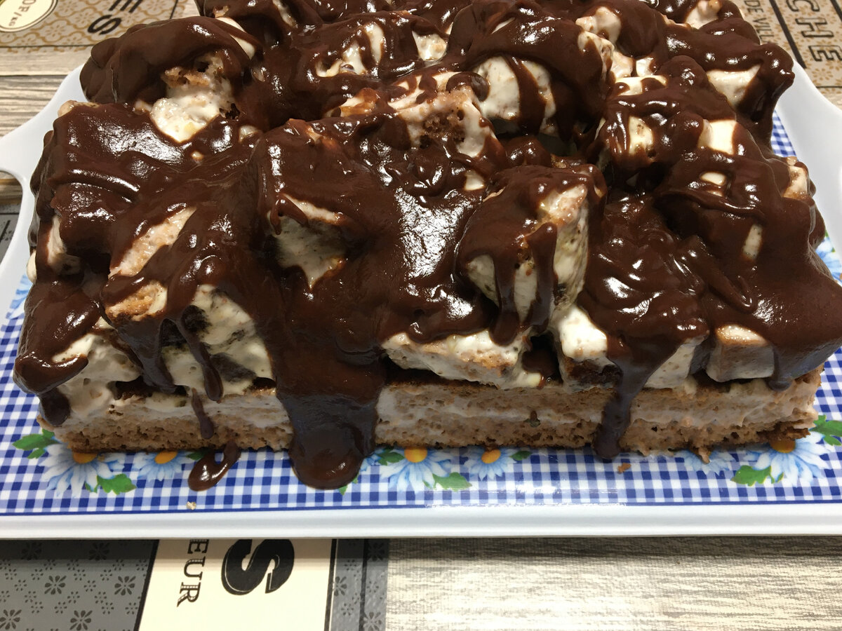 Мой тортик "Графские развалины"