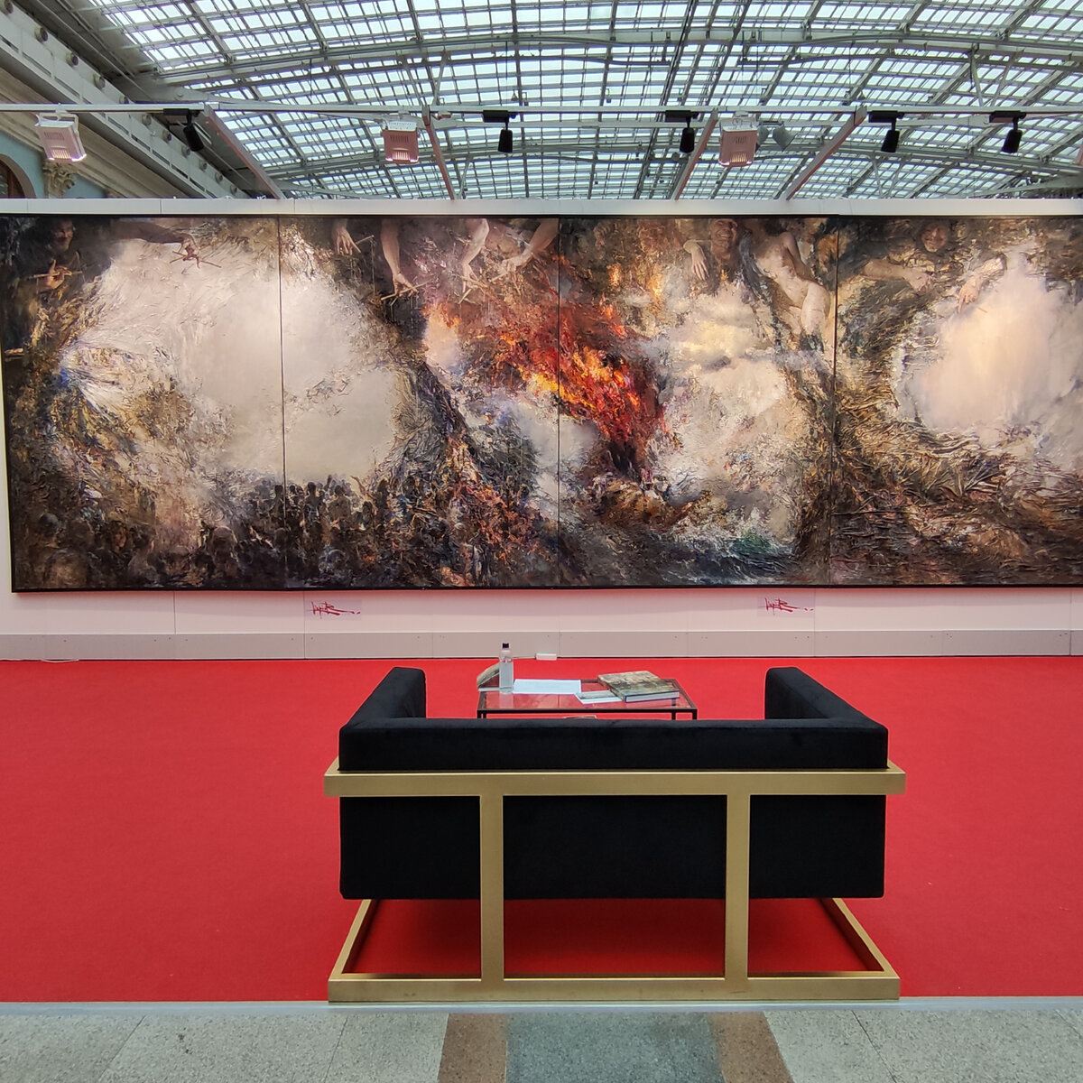 Монументальная картина питерского художника Романа Ляпина. 