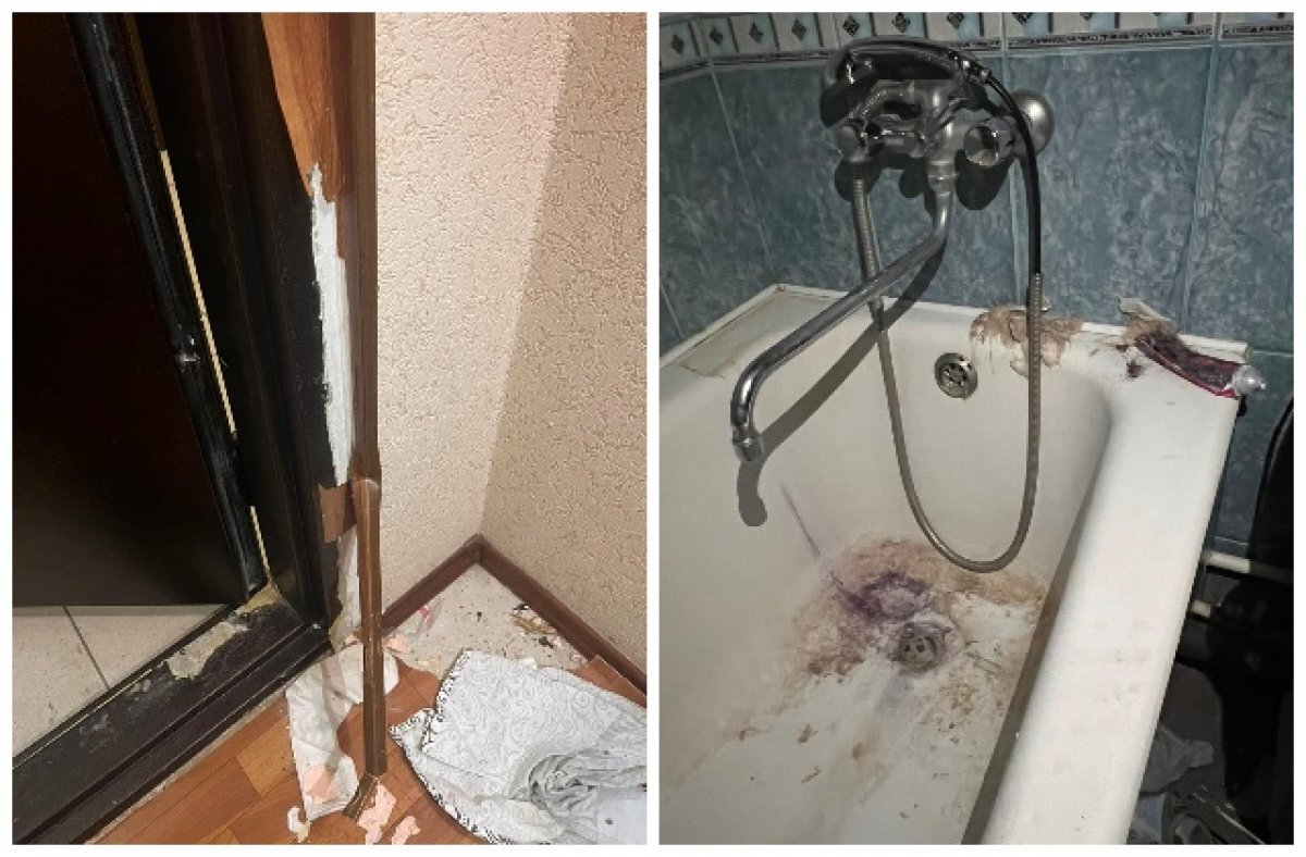    В Новосибирске девушка разгромила съёмную квартиру