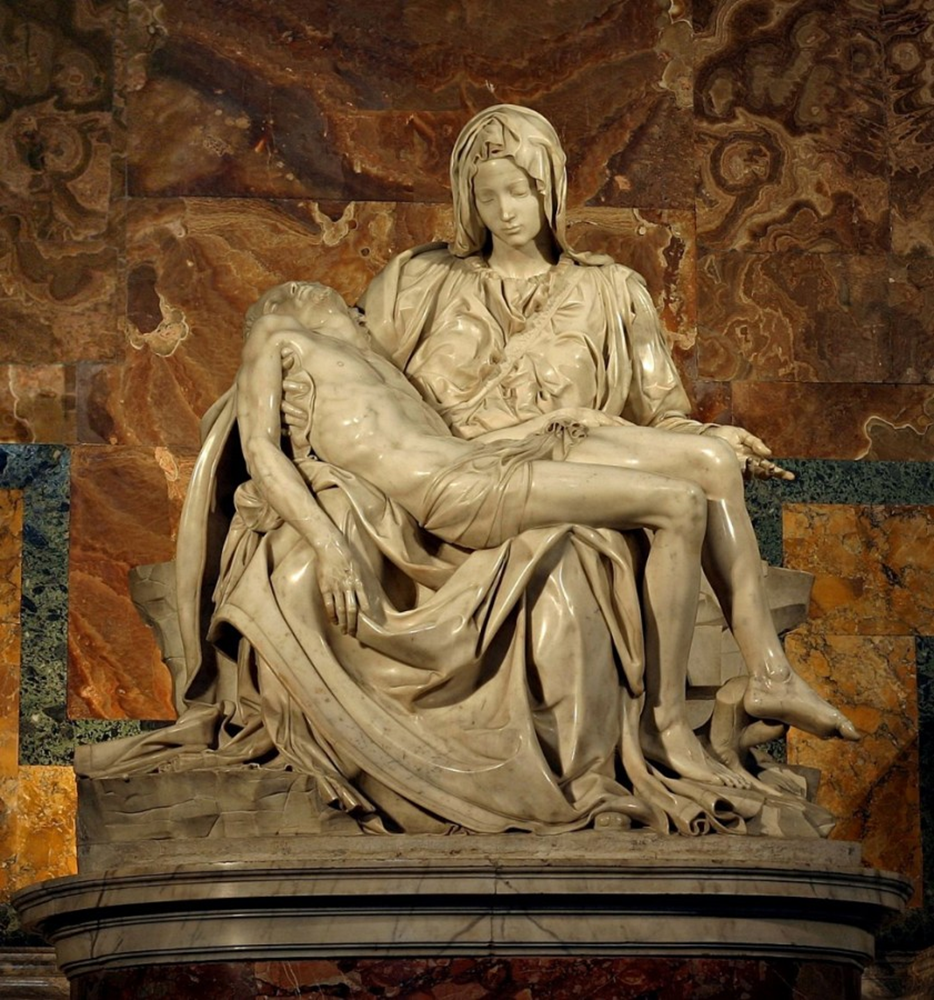 Микеланджело Буонарроти. «Рietа». 1499г. Ватикан