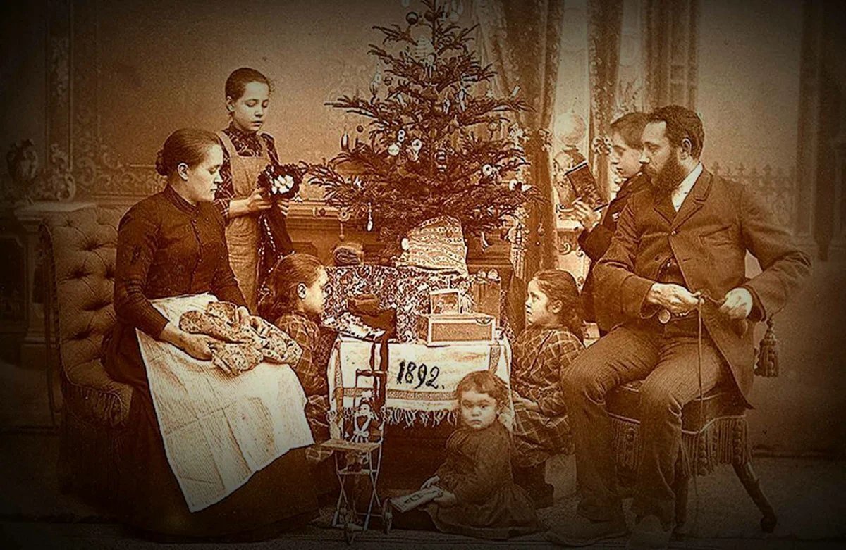 Новый 1892 год в Российской империи. 131 год назад :)