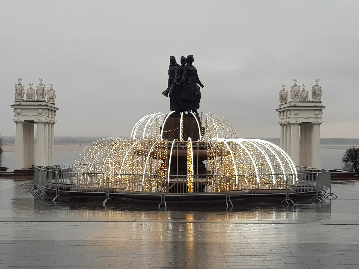 Волгоград зимой