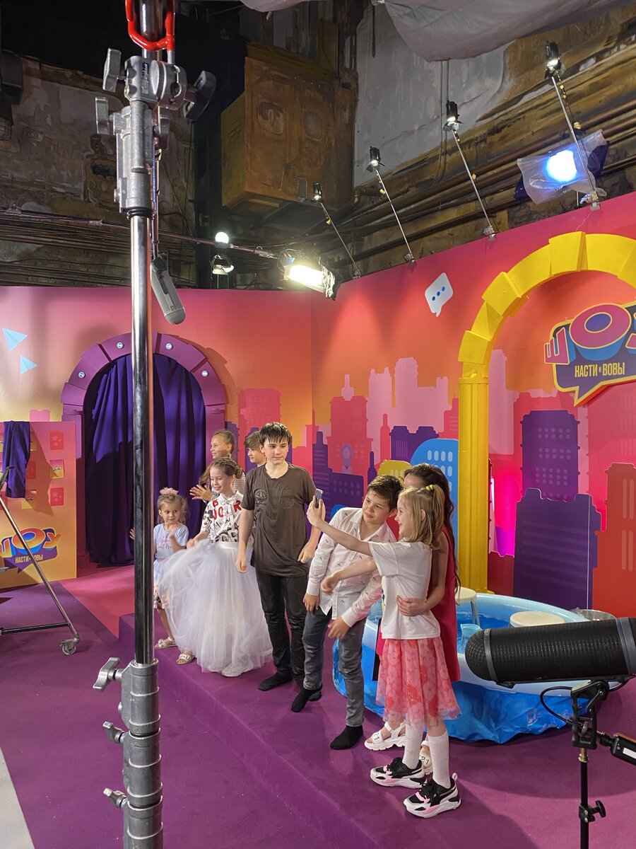 Съемочный процесс 