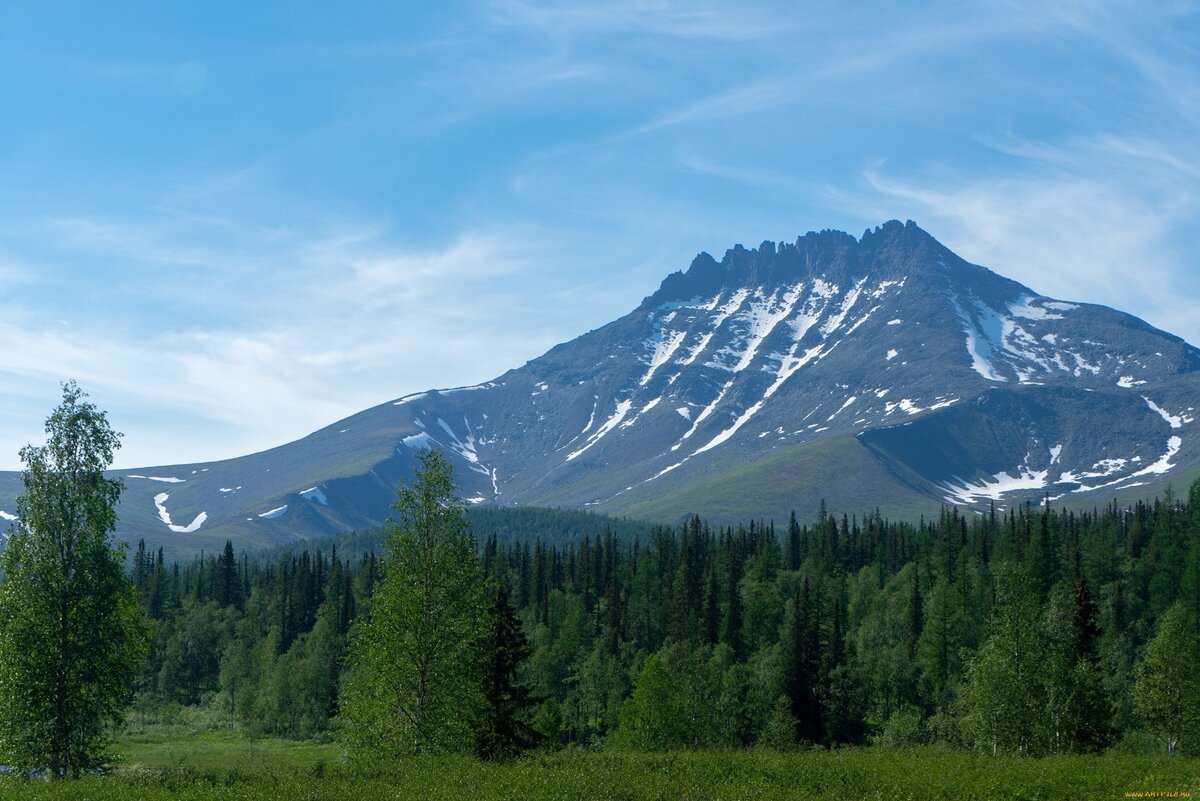 В уральских горах