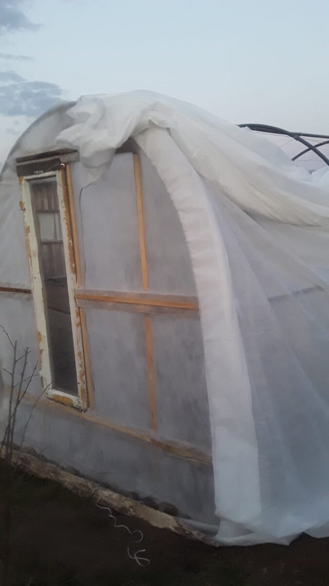 Почти готова теплица!