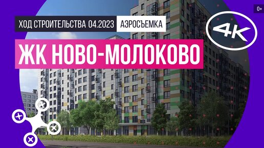 ЖК «Ново-Молоково» в Подмосковье – аэросъемка Новострой-М