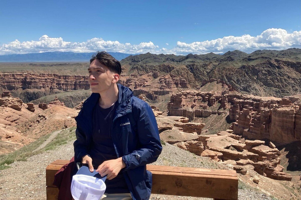  В Чарынском каньоне. Фото из архива героя.