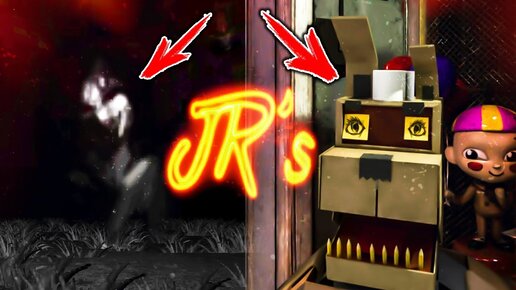 В ПУСТОШИ ПОЯВИЛАСЬ СУЩНОСТЬ! СЕКРЕТНЫЕ АНИМАТРОНИКИ! ► FNAF JR's #5