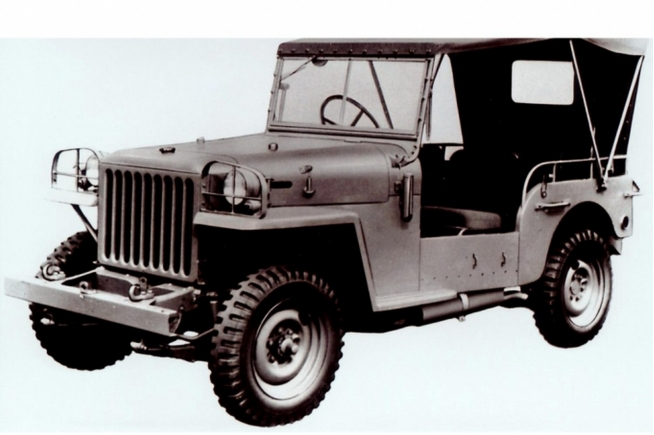 Toyota "Jeep" BJ Prototype. 1951 год.