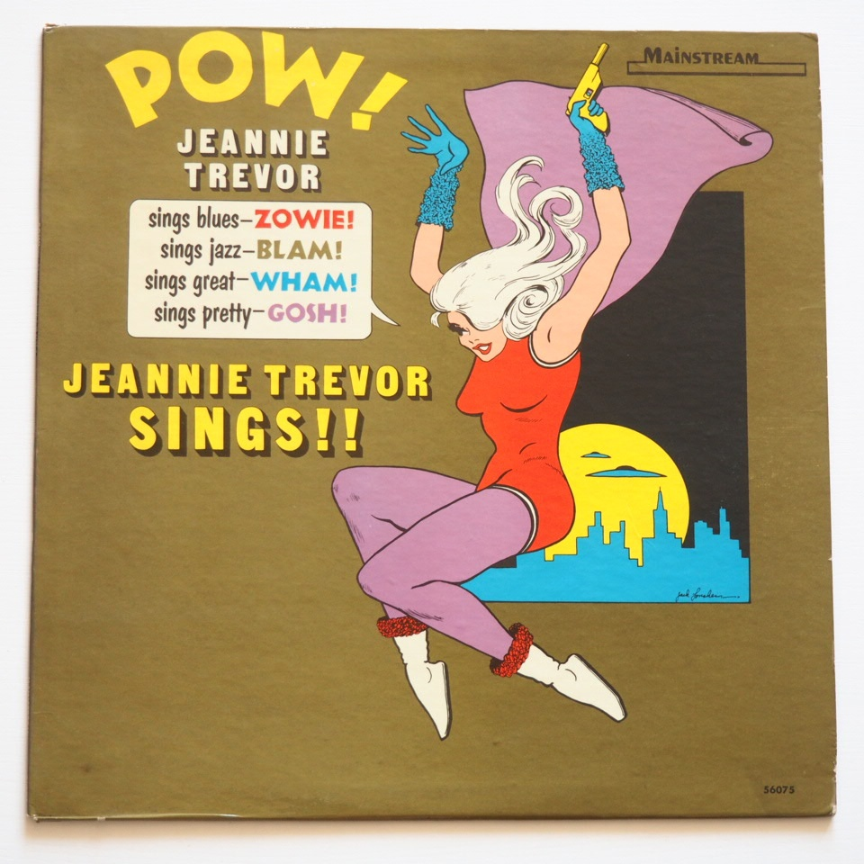 Альбом Джинни Тревор 'Pow!', выпущенный лейблом Mainstream в 1965 году
