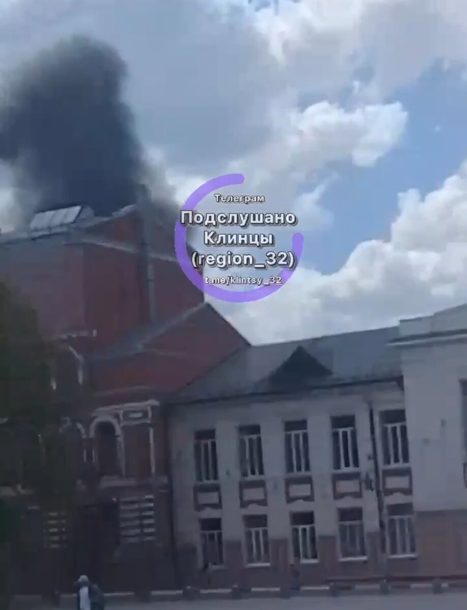    Моменты падения в Клинцах загоревшегося вертолета попали на видео avchernov