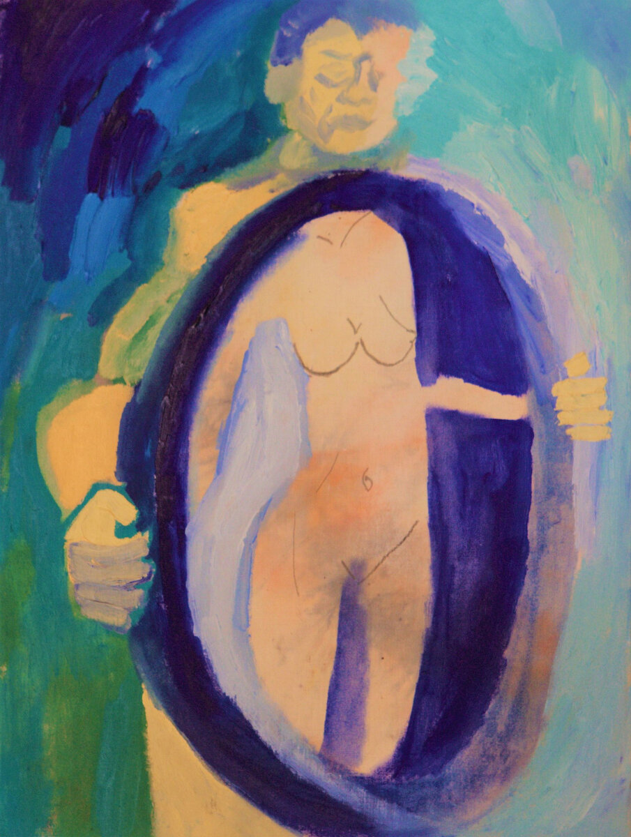 Картина: Иван Ключников "Зеркало" ik-art.net