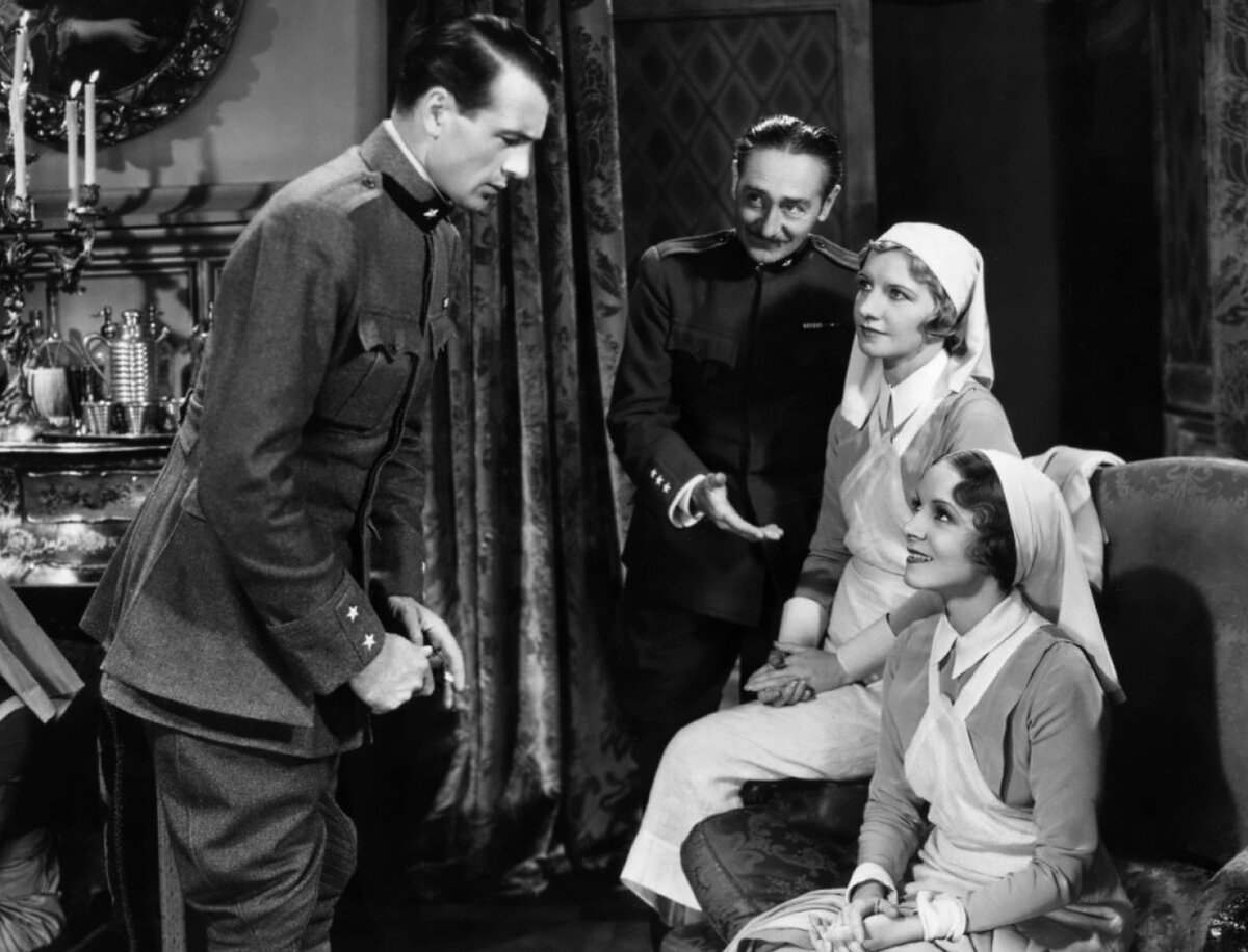 Кадр из фильма "Прощай, оружие!. 1932 год. 