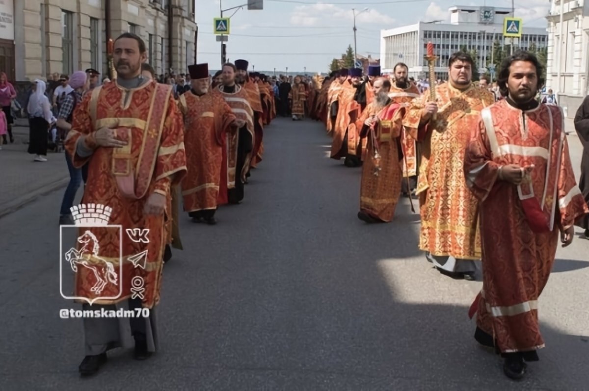    В Томске из-за крестного хода 21 мая перекроют движение на 13 улицах