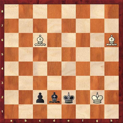 Ход белых. Ничья.