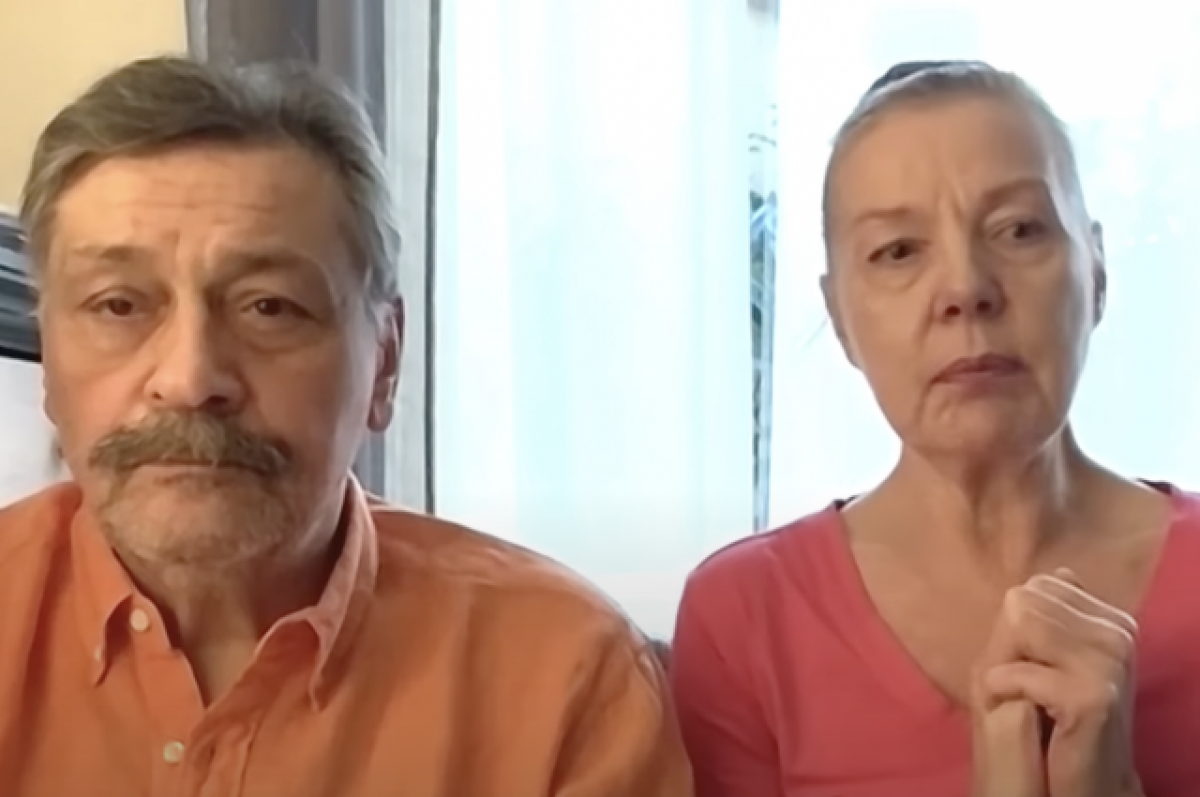    Дмитрий Назаров и Ольга Васильева-Назарова.