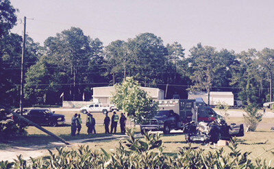 На месте ДТП со смертельным исходом автомобиля Tesla, двигавшегося в режиме автопилота