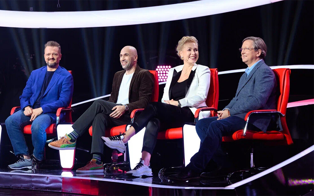    Наталья Рагозина в жюри шоу «Удивительные люди». Фото: Из личного архивa