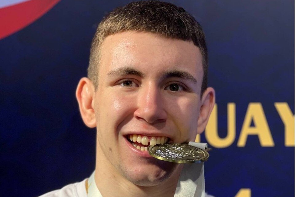    Первокурсник стал Чемпионом мира по тайскому боксу среди молодежи до 23 лет. Фото: Пресс-служба НГУ