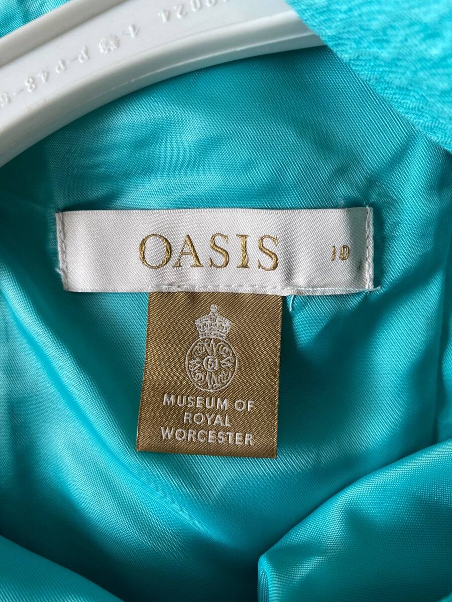 Этикетка на платье. Фото автора 