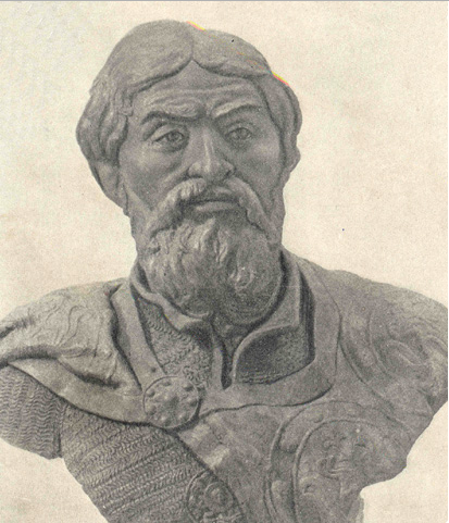 Скульптурная реконструкция по черепу. Автор М. Герасимов