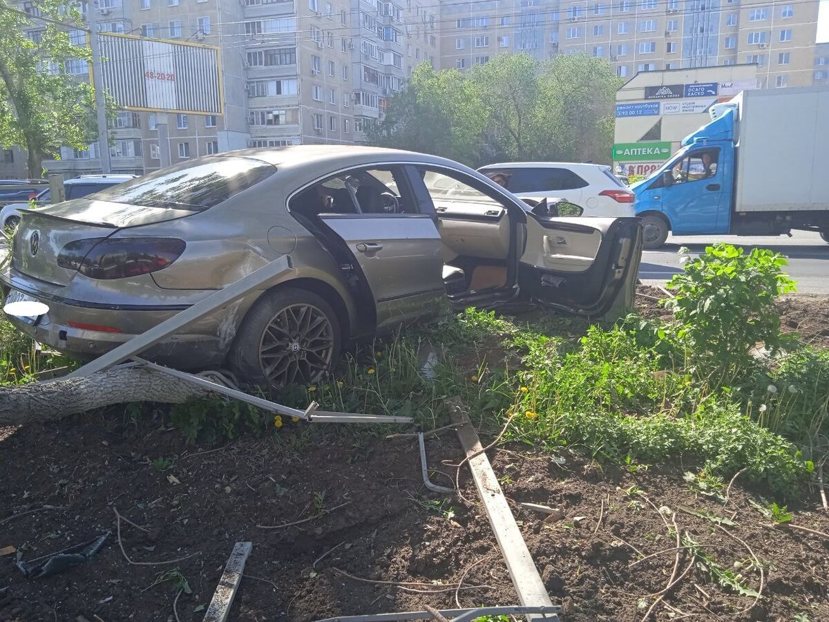    В Оренбурге на Чкалова произошла серьезная авария Кристина Просвиркина