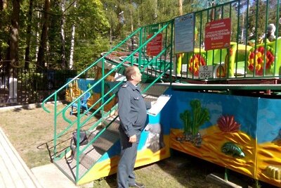    Проверка аттракционов в Подмосковье © Пресс-служба Министерства сельского хозяйства и продовольствия Московской области