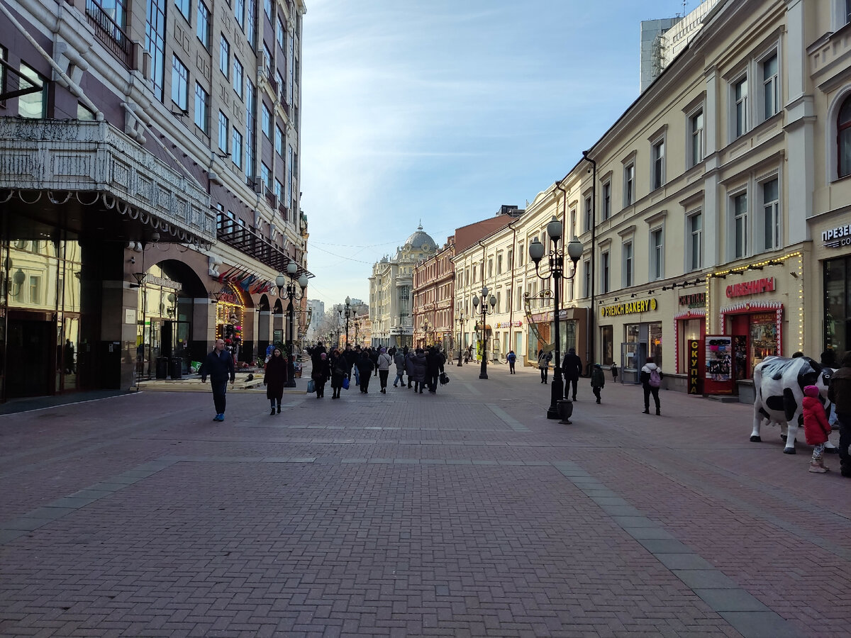 арбат москва достопримечательности зимой